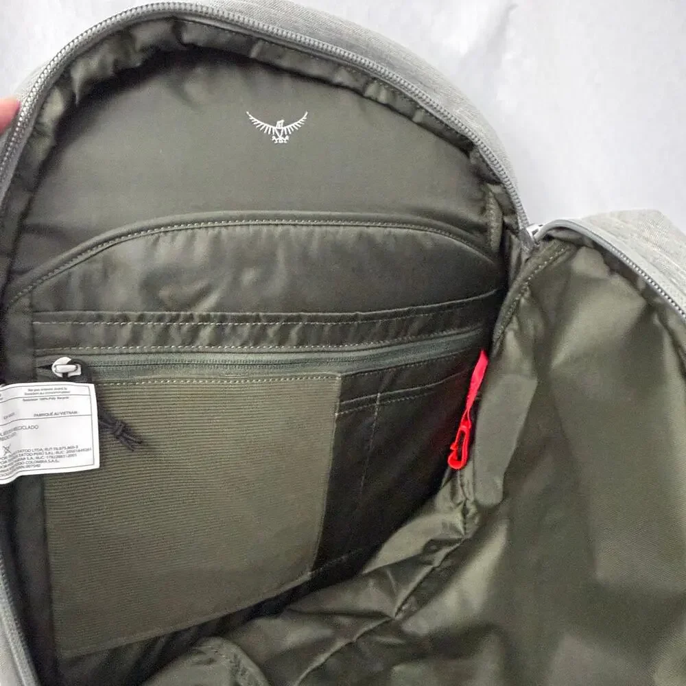 Osprey Arcane Large Day Backpack Grey Heather Commuter Travel 20L 16